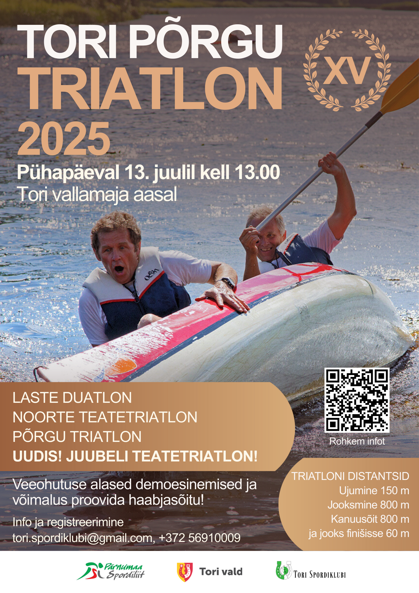 Sünnipäeva puhul oleme lisanud juba tuttavasse programmi ka JUUBELI TEATETRIATLONI. Vaata juhendist täpsemalt järgi! Võibolla on just see midagi Sinu jaoks! Lis